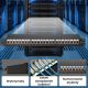 12. Extralink CAT6A STP | Patchpanel | 24 porty