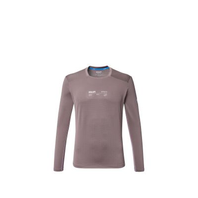 Koszulka męska MILLET Intense Ts Ls M fioletowa śliwkowa