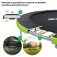 7. ZIPRO 4FT Jump Pro Zewnętrzna Okrągły Sprężyny zwojowe Trampolina ogrodowa