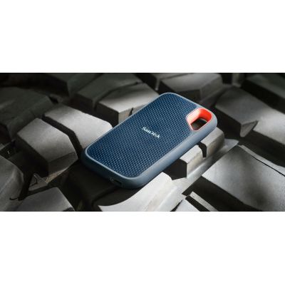 17. Dysk zewnętrzny SSD SanDisk Extreme Portable (4TB; USB 3.2; 1050 MB/s; SDSSDE61-4T00-G25)