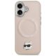 3. Etui Karl Lagerfeld Choupette Pin MagSafe do iPhone 17 - różowe