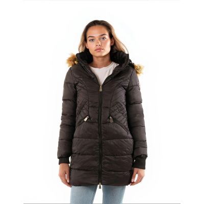 4. PARKA damska Geographical Norway ABEILLE BLACK DISTRI LADY 2601-9 DBC BLACK (WY4579F/GN-NOIR)