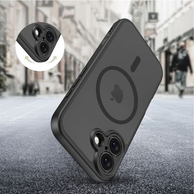 5. Etui Tech-Protect BasicMag MagSafe na iPhone 17 - czarny mat
