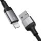 9. Kabel Joyroom Extraordinary Series A10 USB-A / Lightning 2.4A 1.2 m - czarny