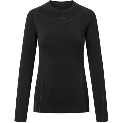11. Bielizna termoaktywna damska Viking Gaja Lady Set czarna 500-27-5512-0900