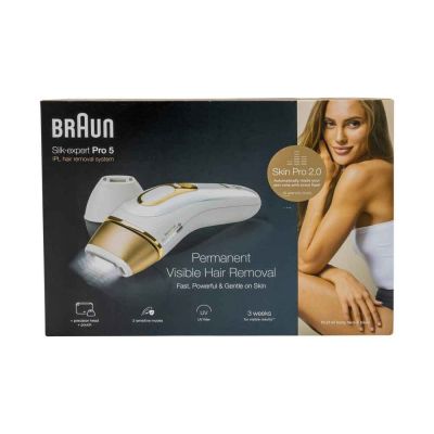 11. Braun Silk-expert Pro Silk·expert Pro 5 PL5140 Intensywne światło impulsowe (IPL) Złoto, Biały