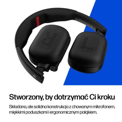 7. HP Poly Składany stereofoniczny zestaw słuchawkowy Bluetooth Focus 625 Fold