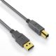 2. PureLink DS2000-100 kabel USB USB 2.0 10 m USB A USB B 0,48 Gbit/s Czarny