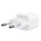 3. Ładowarka sieciowa Acefast A73 Mini PD 20W GaN + kabel USB-C - biała