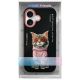 7. Etui Nimmy Glasses Cool Cat na iPhone 17 - czarne