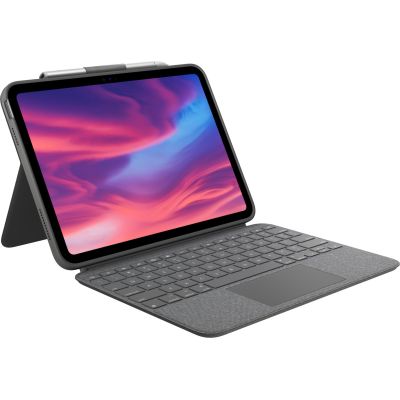 10. Logitech Combo Touch QWERTY British English Smart Connector Szary