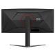 46. Monitor AOC CU34G4Z 34-calowy, Szybkie VA, WQHD 21:9, 240 Hz, 1 ms, 3440 x 1440 pikseli, 450 cd/m2, ilość portów HDMI: 2, kolor czarny