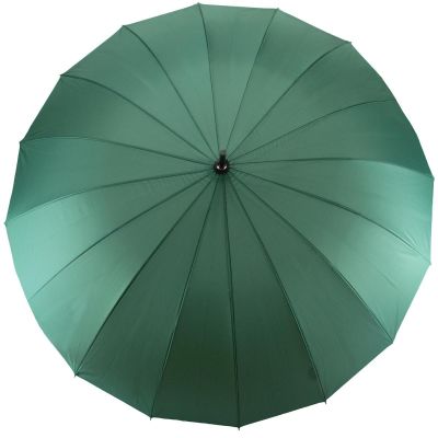 3. PARASOL DŁUGI PÓŁAUTOMATYCZNY 16 ŻEBER ZIELONY SEMI LINE