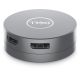 2. DELL DA305 Przewodowa USB 3.2 Gen 2 (3.1 Gen 2) Type-C Srebrny