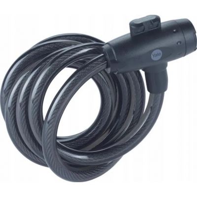 Linka rowerowa stalowa na klucz 12x2000mm Yale Essential Security Keyed Cable Lock 12mm