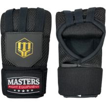 Bandaże bokserskie żelowe MASTERS BBŻ-GRIP czarne