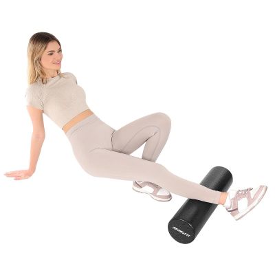 11. WAŁEK ROLLER FITNESS JOGA EPP CZARNY 15x90CM ENERO FIT