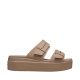 Klapki damskie Crocs Brooklyn Low beżowe 207431 2Q9 39-40