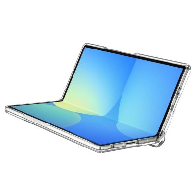 12. Etui Spigen Tough Armor Pro Mag MagSafe na Samsung Galaxy Z Fold 7 - przezroczysto-białe