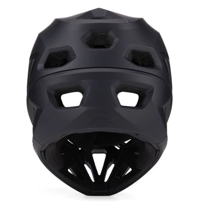 6. Kask rowerowy fullface Wozinsky z odpinanym daszkiem 60-62 cm - czarny