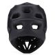 6. Kask rowerowy fullface Wozinsky z odpinanym daszkiem 60-62 cm - czarny