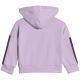 3. Dres dla dzieci adidas Essentials Joggers 3-Stripes Hoodie fioletowy JV9856