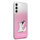 4. Etui Karl Lagerfeld Choupette Eat na Samsung Galaxy S22+ - różowe