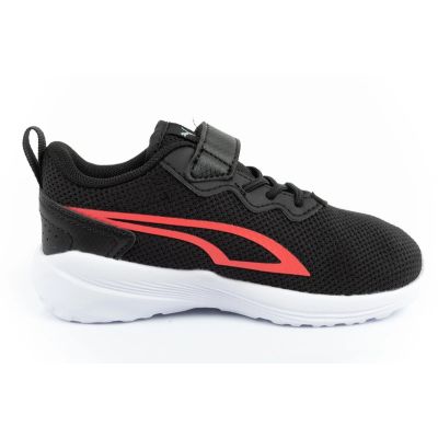 4. Puma buty dziecięce sportowe na rzepy Sneakersy All-Day czarne wygodne