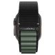 5. Pasek Pasek Spigen WBF1 na Apple Watch 44 / 45 / 46 / 49 mm - czarno-zielony