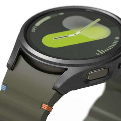 3. Zestaw etui+szkło Ringke Slim & Tempered Glass na Samsung Galaxy Watch 7 44 mm - czarny