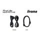40. iiyama ProLite XB2491HS-B1 monitor komputerowy 60,5 cm (23.8") 1920 x 1080 px Full HD LCD Czarny