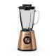 10. TEFAL | Blender | BlendForce BL439G10 | Blat stołu | 800 W | Materiał słoika Szkło | Pojemność słoika 1,75 L | Kruszenie lodu | Miedź