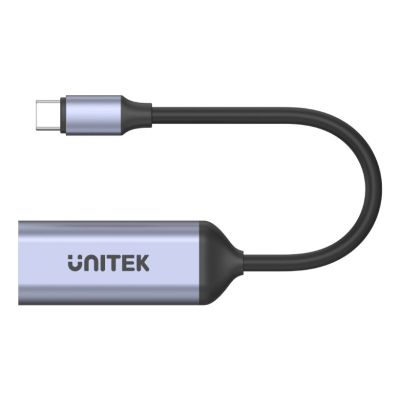 3. UNITEK V1416B adapter kablowy 0,15 m USB Type-C HDMI Szary