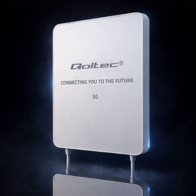 6. Qoltec Antena 5G LTE | 16dBi | kierunkowa | zewnętrzna | SMA | 3300-3800MHz | wodoodporna | 3m