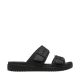 Klapki damskie Crocs Brooklyn Buckle Low czarne 211215 001