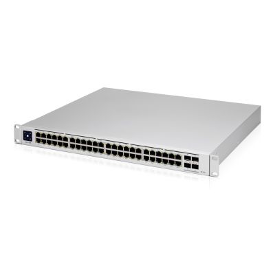 3. Switch Ubiquiti UniFi Pro 48 PoE 52p PoE ( PoE+: 40; PoE++: 8;) Managed Gigabit (USW-Pro-48-POE-EU)