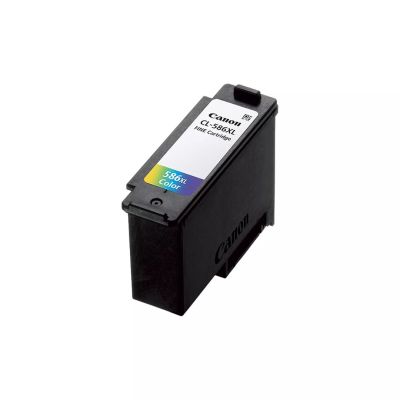 4. Canon CL-586XL nabój z tuszem 1 szt. Oryginalny Wysoka (XL) wydajność Cyjan, Purpurowy, Żółty