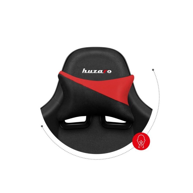 21. Fotel gamingowy Huzaro Force 6.2 Red Mesh