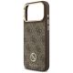 6. Etui Guess 4G Strass Logo MagSafe na iPhone 18 Pro Max / 17 Pro Max - brązowe