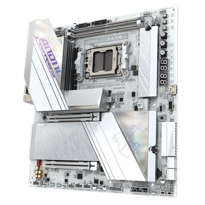 5. GIGABYTE X870 AORUS TACHYON ICE AMD X870 Gniazdo AM5 Rozszerzone ATX