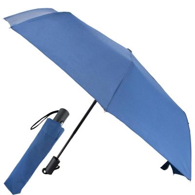 PARASOL KRÓTKI AUTOMATYCZNY GRANATOWY SEMI LINE