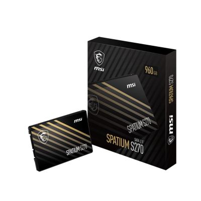 6. Dysk SSD MSI SPATIUM S270 SATA 2.5” 960GB