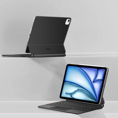 6. Etui Tech-Protect Smartcase Magnetic z klawiaturą na iPad Air 10.9” 2020 / 2022 / iPad Air 11” 2024 / 2025 - czarne