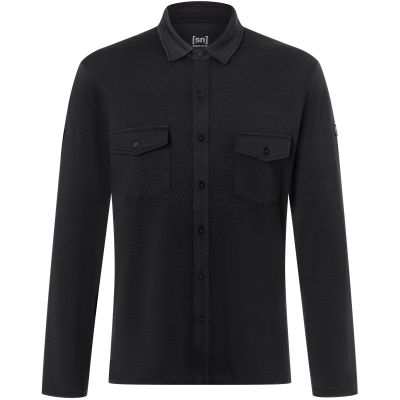 Koszula męska SUPER.NATURAL M ADVENTURE SHIRT czarna