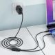 6. Kabel Acefast C5 USB-C - USB-C / USB-C 2w1 100W 480Mb/s - czarny