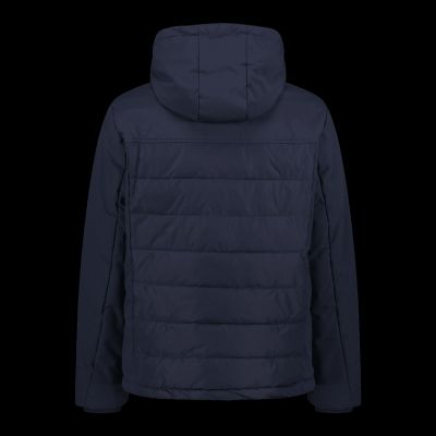 7. Kurtka zimowa męska CMP z kapturem sportowa ocieplana granatowa (34K0147/N950)