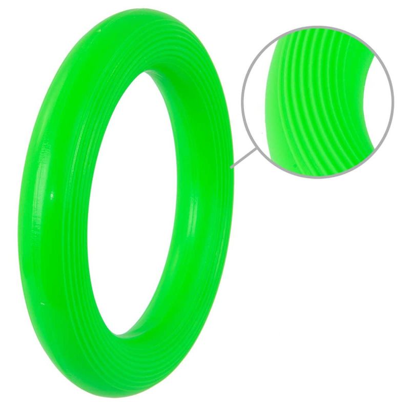 6. RINGO GUMOWE ŚR 17CM - ZIELONE TULLO