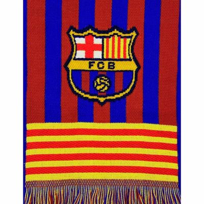 3. Szalik kibica FC Barcelona bufanda telar scarf 5004BUT24