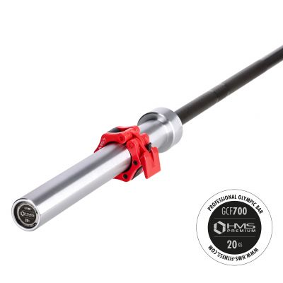 49. Gryf do crosffitu HMS Premium GCF700 220 cm 20 kg