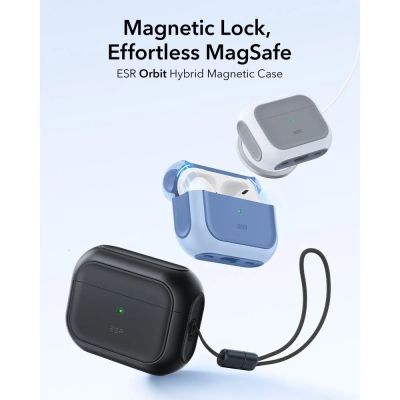2. Etui ESR Orbit HaloLock MagSafe na AirPods Pro 3 - czarne